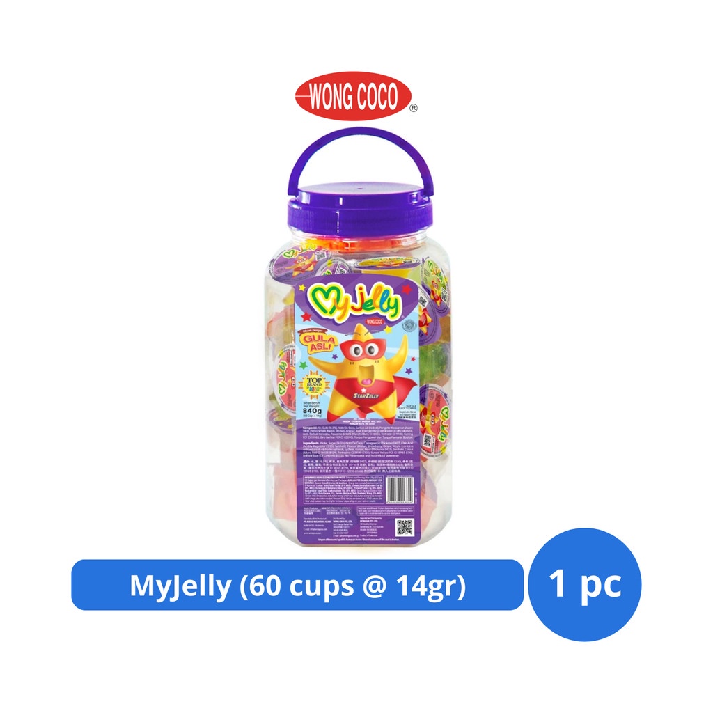 

Wong Coco MyJelly 840gr (60s @ 14gr)