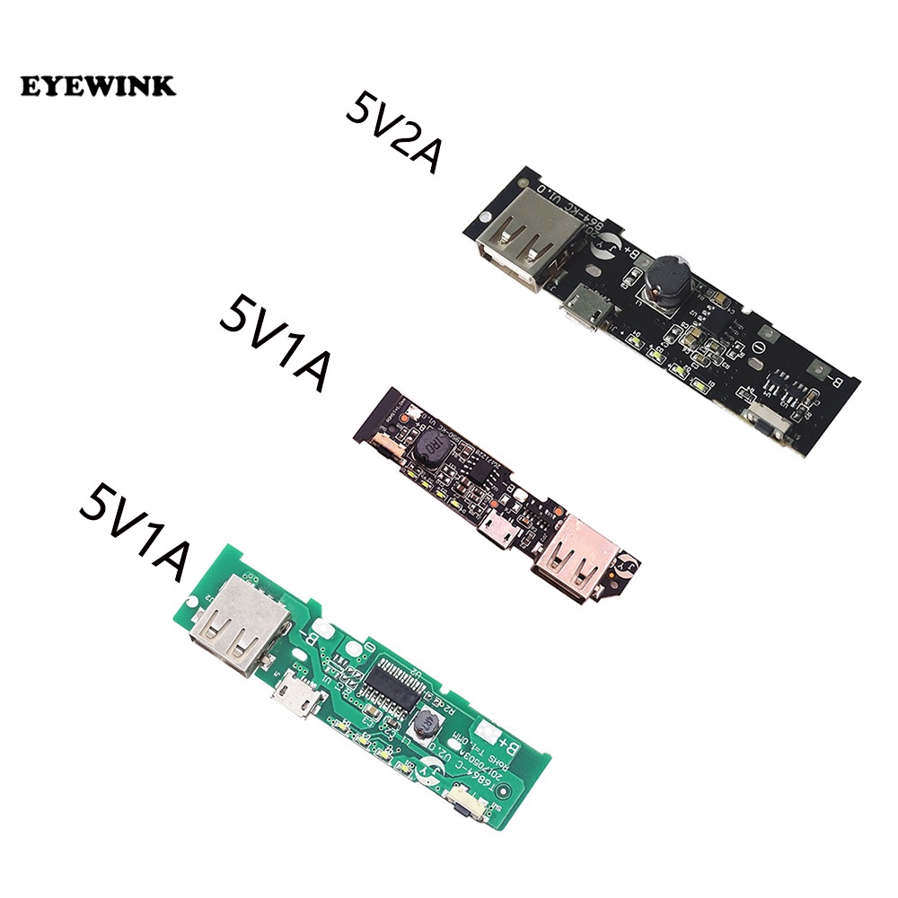 5V 2.1A/5V1A Power Bank Charger Charge Module Charging Circuit Board Pcb Step Up Boost Power Module