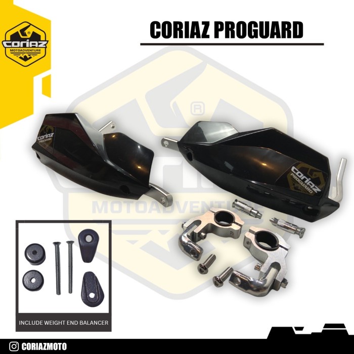 CORIAZ pro Handguard . universal crf 250 rally, klx 250, versys, etc