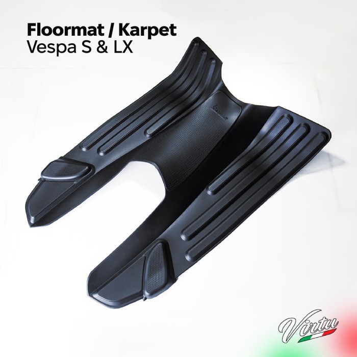 TOP FLOORMAT KARPET VESPA 125 LX - VESPA 125 S BLACK -