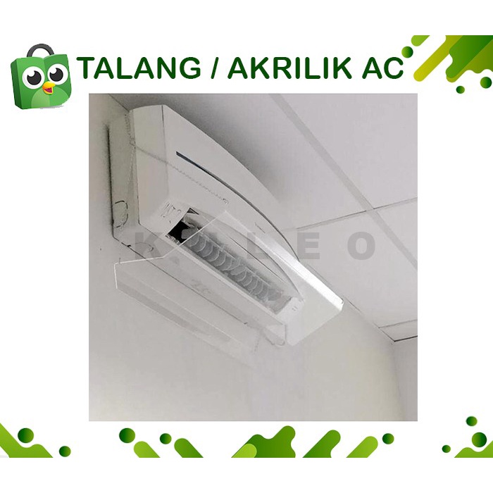 

HEMAT Talang AC / Akrilik 2 PK / AC Reflector / Penahan Angin AC 2PK