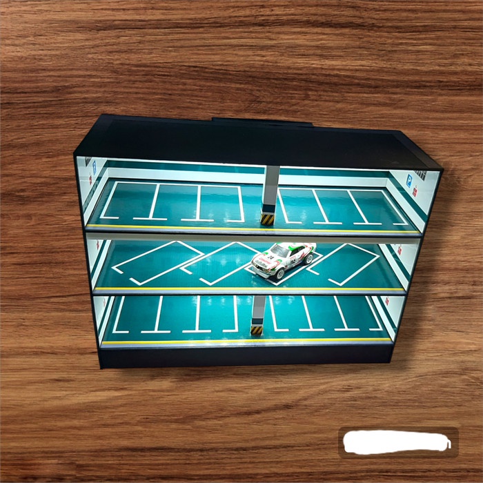 

LIMITED EDITION Kaido House mini Gt Diorama parkiran hot wheels diecast skala 64 Garasi basement 3