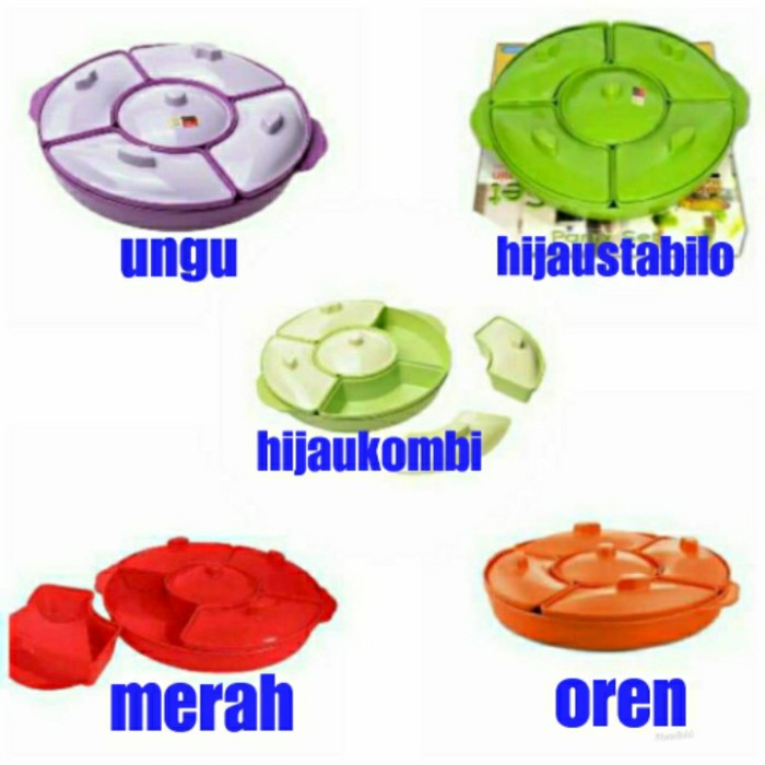 Melamin Prasmanan Set 35" Golden Dragon Merah