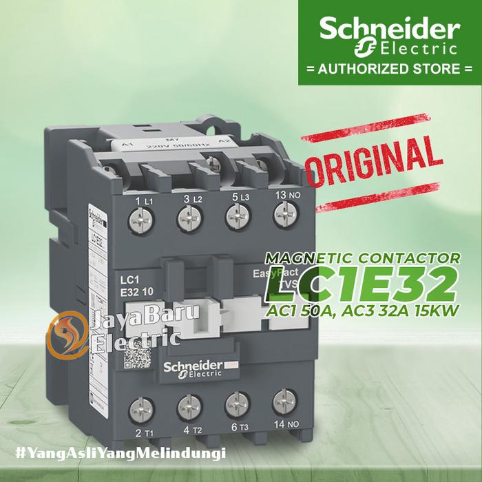 Schneider Kontaktor Contactor Lc1E32 Lc1E3201 Lc1E3210 Lc1E3210B7 Lc1E3210E7 Lc1E3210F7 Lc1E3210M7
