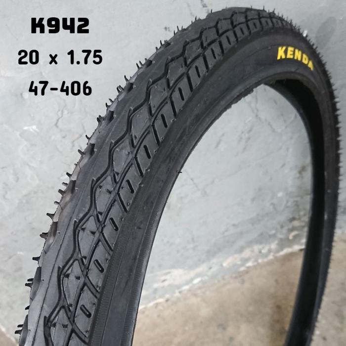 Ban Luar Kenda 20 X 1.75 K942 Etrto 47-406 Sepeda Lipat Bmx #Gratisongkir