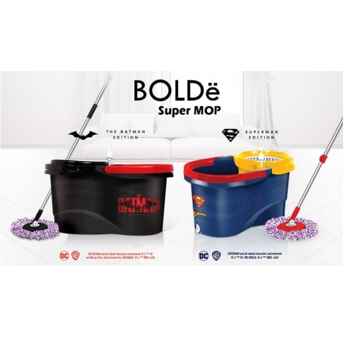 LAP PEL BOLDE SUPER MOP SUPERMAN EDITION 100% ORI