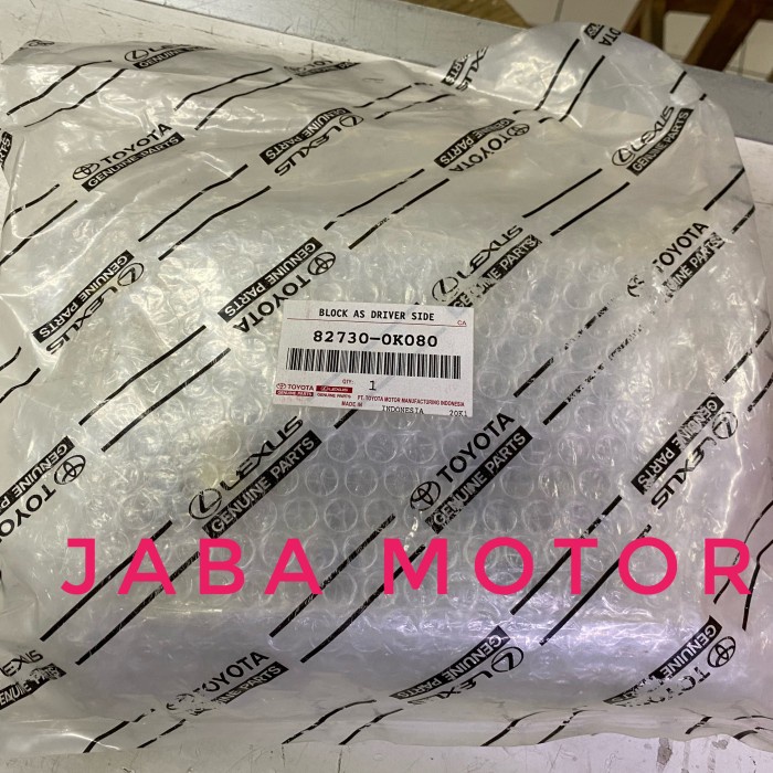 BLOCK ASSY JUNCTION-BOX SEKRING INNOVA ORIGINAL 82730-0K080 KUALITAS TERBAIK