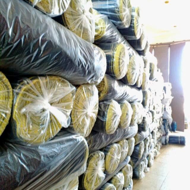 Terbaru Jaring Pagar Ayam Waring Roll 100 Meter - Senar Tebal Hitam List Kuning Berkualitas