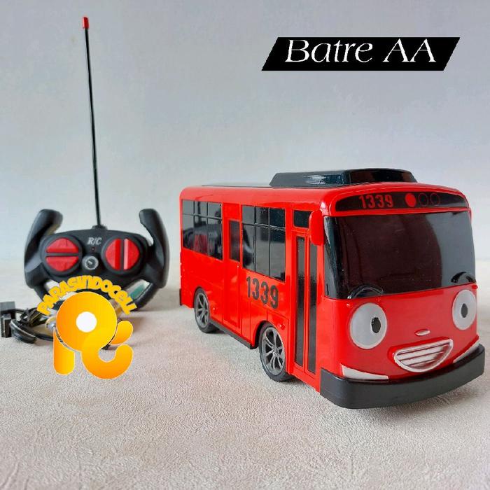 Mobil RC Bus Tayo Remote Control Musik Lampu