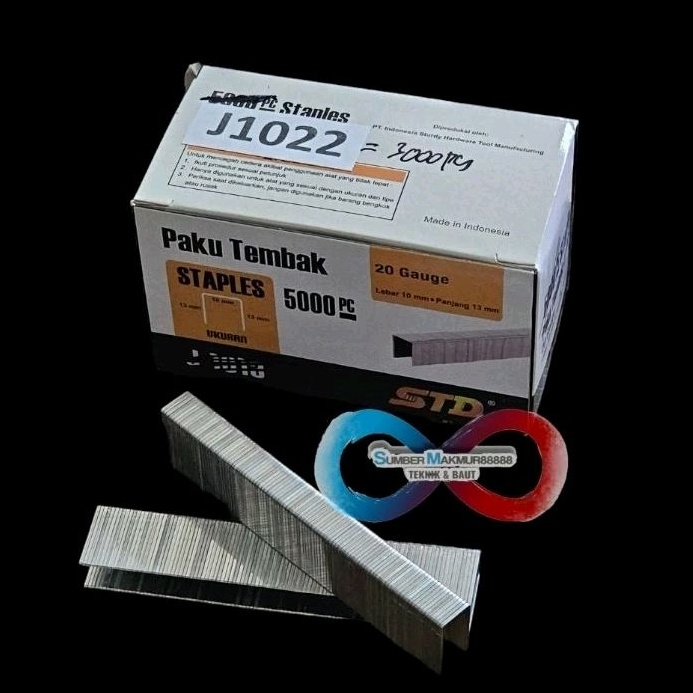 

Isi Staples Model U 1022J Merk Std