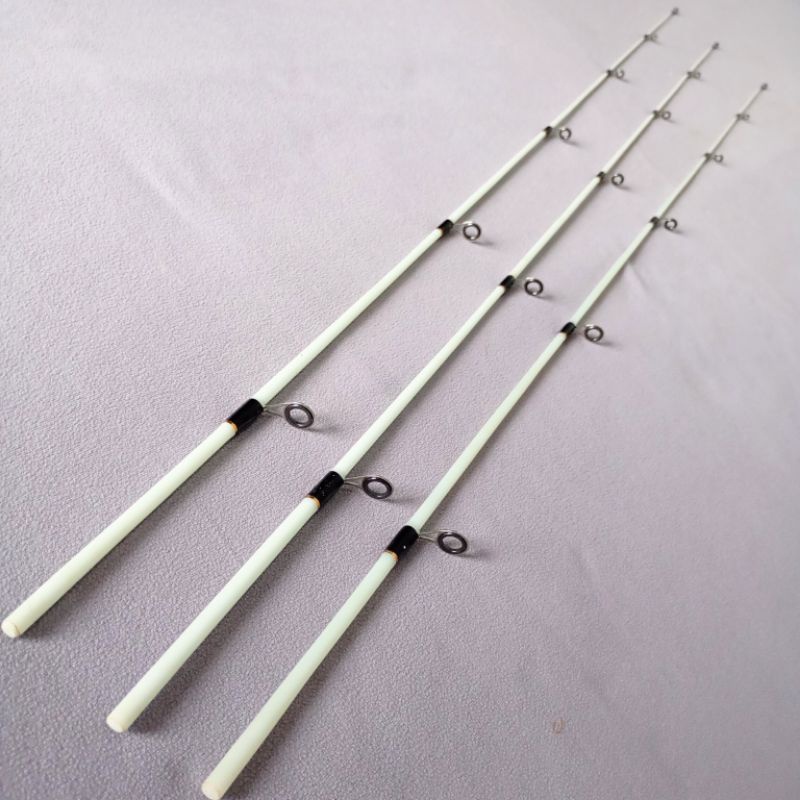 ( COD ) Ujung Joran Pancing Bagian Atas Sambung 2 Bahan Fiber Solid Medium Kaku Siap Pakai Paling