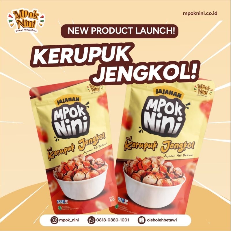 

MPOK NINI - Kerupuk Jengkol Khas Betawi - Oleh-Oleh Jakarta WE!