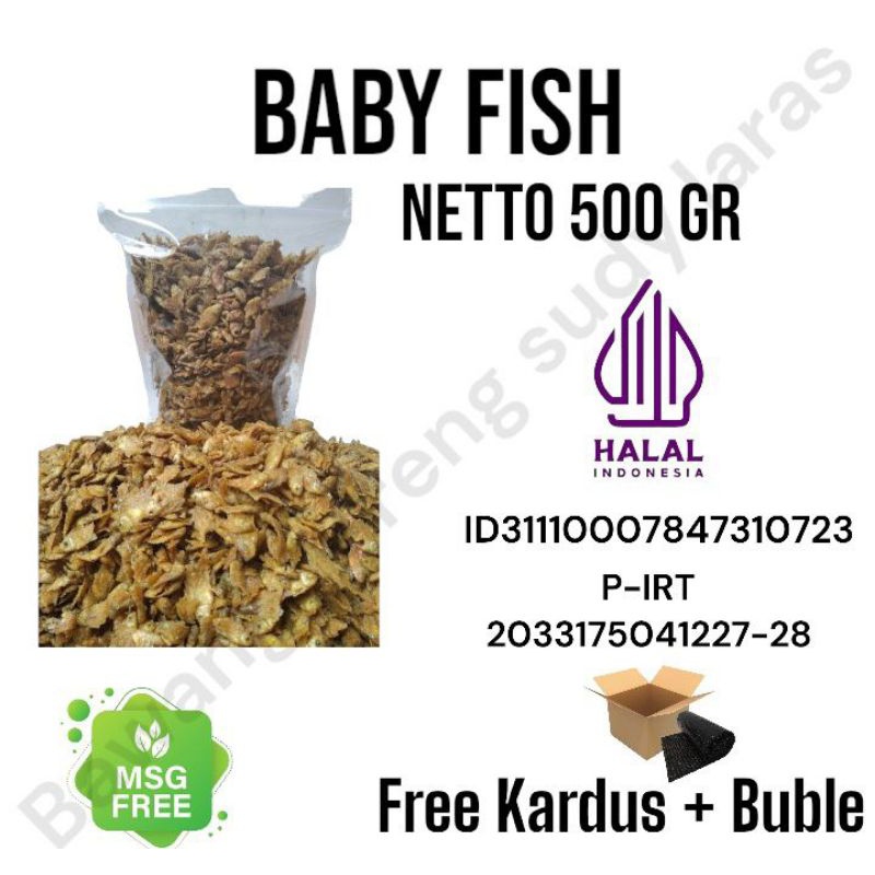 

Baby Fish Crispy 500gr WE!