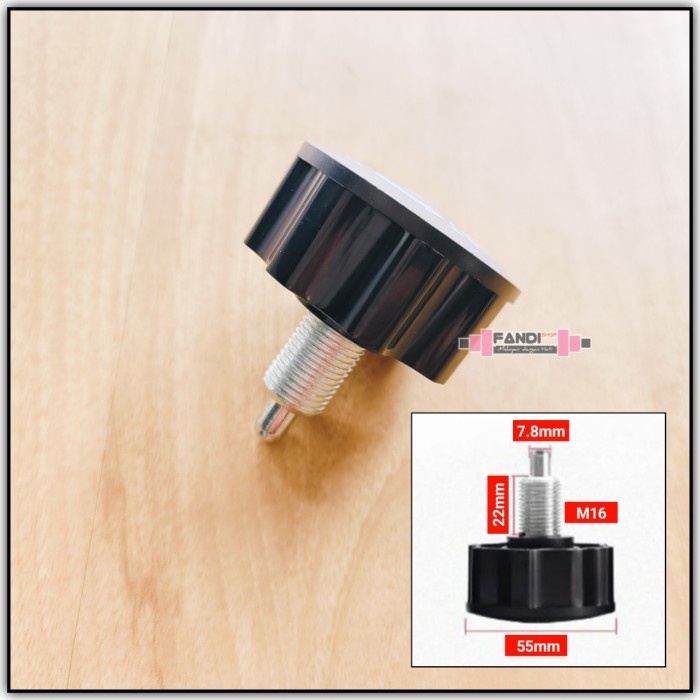 Baut Sekrup Pin Knob Pegas Sepeda Statis Sparepart Alat Fitness Gym