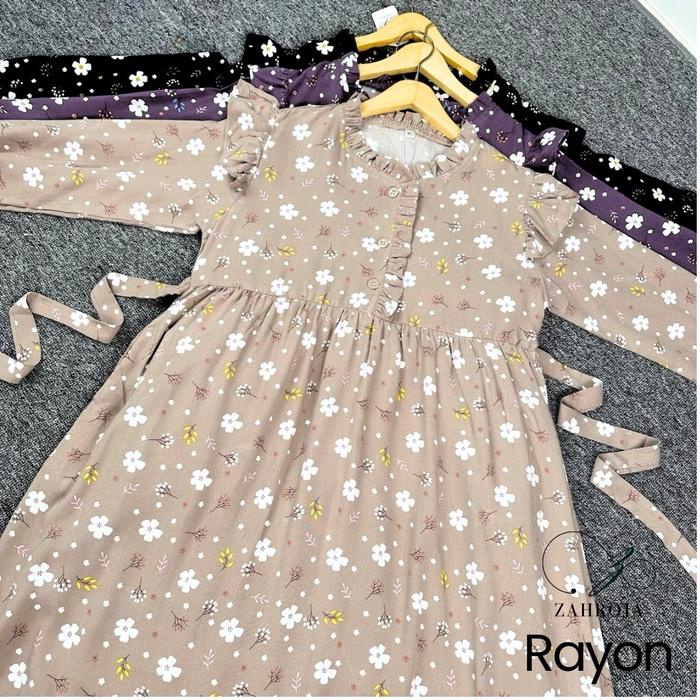 Gamis Anak Muslim Tanggung Katun Rayon