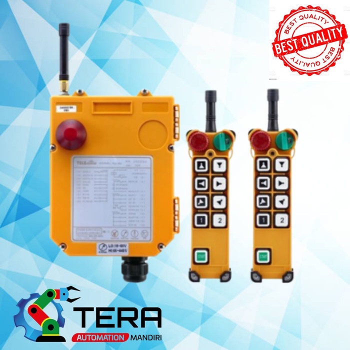 Telecrane F24-8D / F24-8S Remote Wireless Hoist Crane Push Button 380V