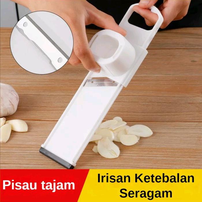 ALAT PENGIRIS BAWANG MERAH TUPPERWARE JUMBO VIRAL PUTIH MINI KAYU TERLARIS