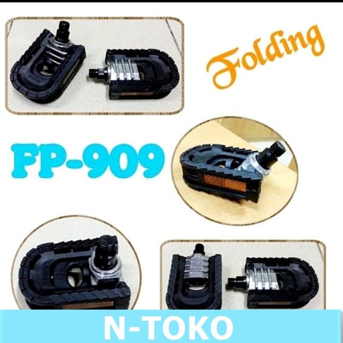 PEDAL FOLDING sepeda LIPAT PLASTIK ALLOY Sepeda Sparepart Termurah *