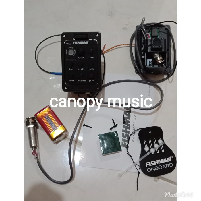 PREAMP EQUALIZER FISHMAN PRESYS