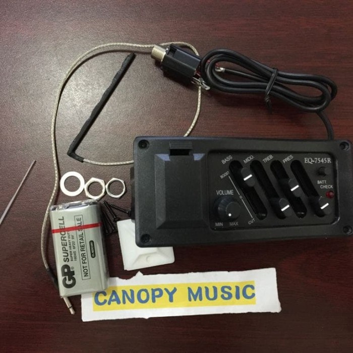 PRE AMP EQUALIZER 7545 R