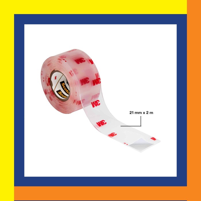 

DOUBLE TAPE - SCOTCH 3M - MOUNTING TAPE OUTDOOR CLEAR 4010C 21MMX2M