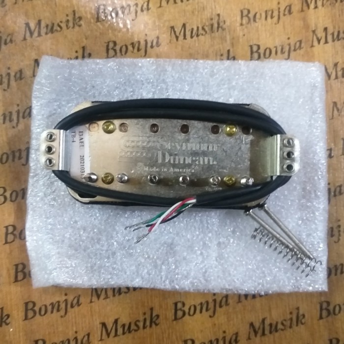 SEYMOUR DUNCAN TB 4 JB TREMBUCKER HUMBUCKER BRIDGE PICKUP ZEBRA