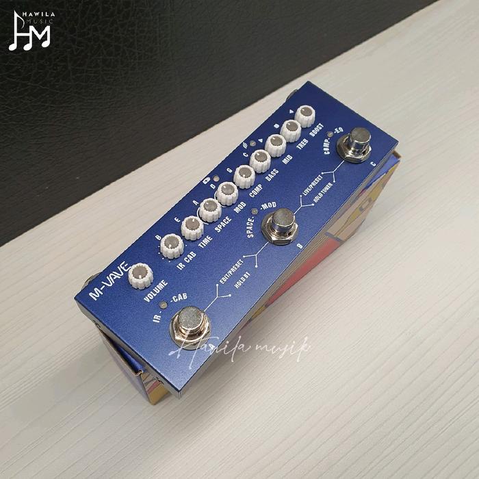 M-VAVE CUBE BABY ELEKTRIK PEDAL MULTI EFEK GITAR M VAVE CUBE BABY BASS EFFECT MVAVE CUBE BABY