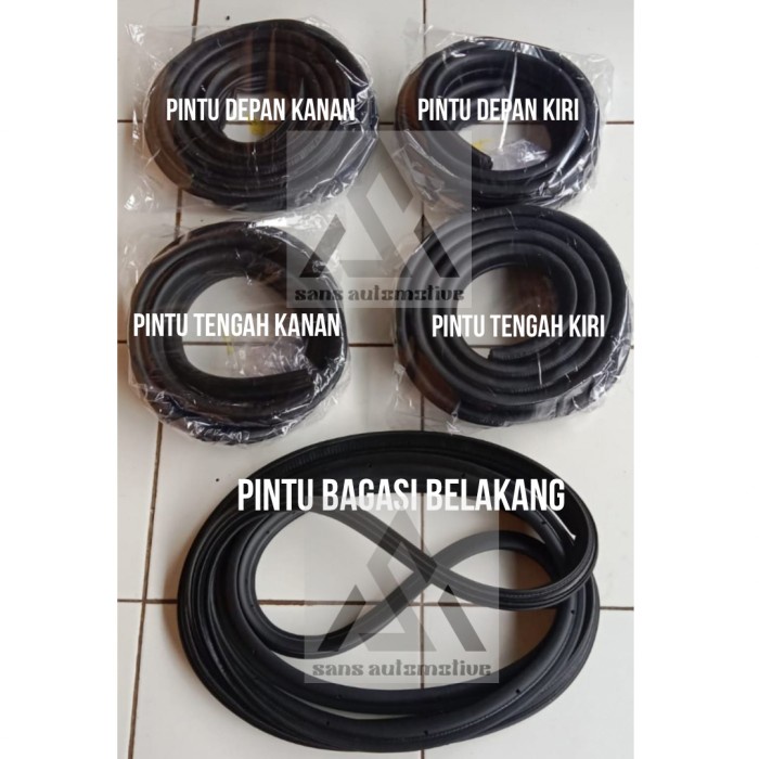 Fullset 5 Pintu Karet Balon Peredam Body+Bagasi Honda Crv Gen 1 Gen 2