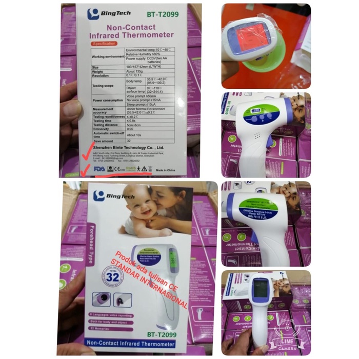 Ready ALAT UKUR SUHU BADAN / TERMOMETER TEMBAK / THERMOMETER DIGITAL