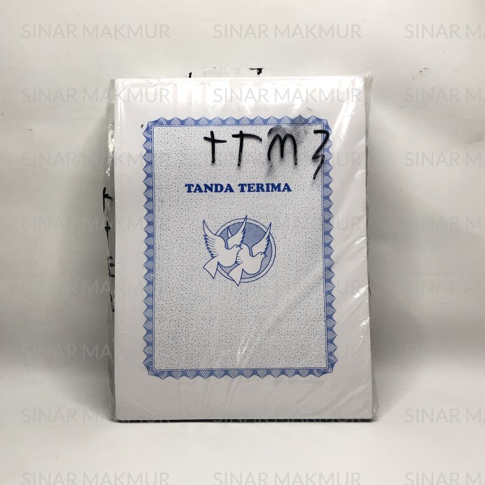 

TERLARIS! Nota Tanda Terima Rangkap 3