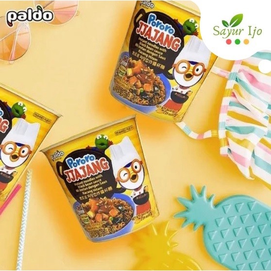 

Sale Terbatas Paldo Pororo Jjajang 65 Gram / Cup Mi Goreng Instant Korean Noodles W/ Black Bean