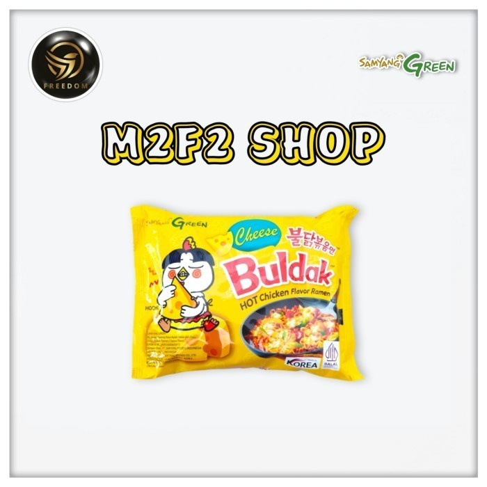 

Promo Terbatas Samyang Green Buldak Hot Chicken Flavor Ramen Cheese Mie Instant Goreng Rasa Ayam