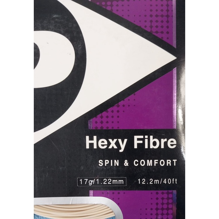 Angle Sport - Senar Tenis Dunlop Hexy Fibre