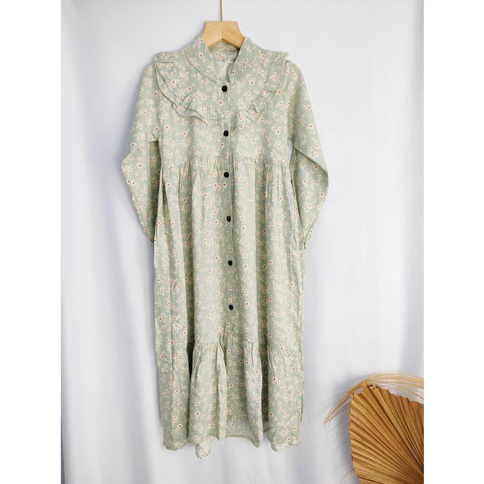 Gamis Anak Perempuan Bahan Rayon Motif Cewek Umur 5-11 Tahun- Salza