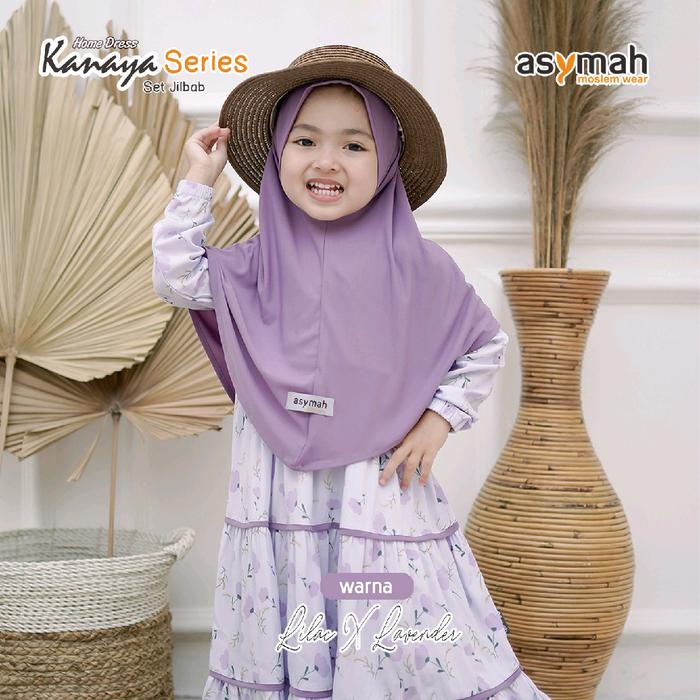 KANAYA SERIES LILAC X LAVENDER - GAMIS COUPLE IBU DAN ANAK BY ASYMAH