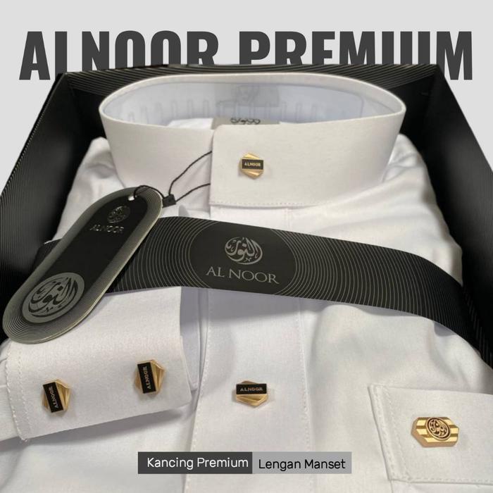 JUBAH ALNOOR PREMIUM POLYESTER - Jubah Gamis Al Noor An Noor Annur Poliester