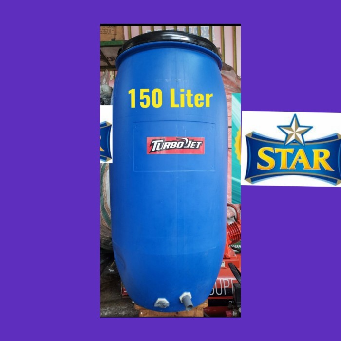 TERLARIS Toren Mini 150 liter tandon 300 tangki air penguin 500 l toran excel
