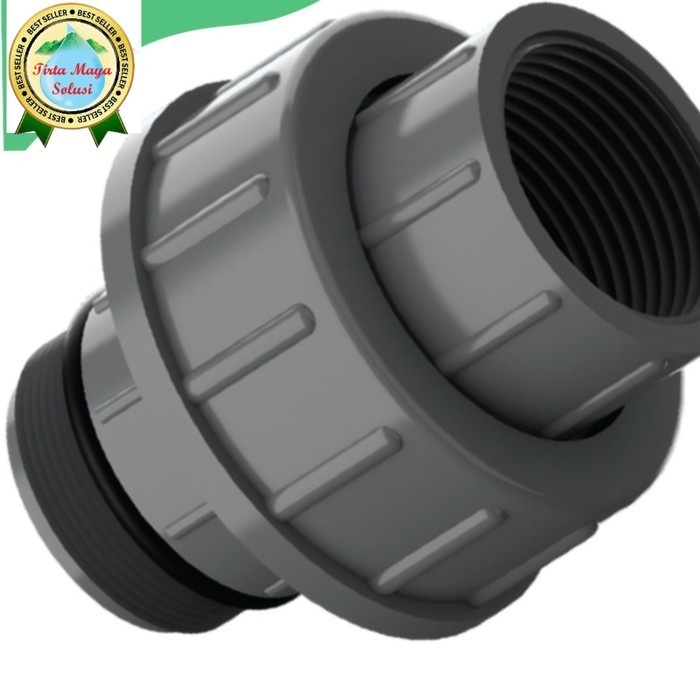 water mur drat 1 1/2 inch luar dalam penguin