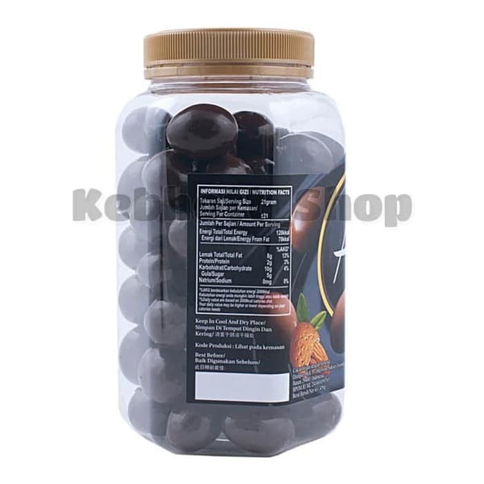 

BARANG TERLARIS Alfredo Almond Dark Chocolate 450gr