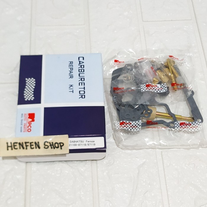 TOP REPAIR KIT KARBURATOR CARBURATOR DAIHATSU FEROZA/TARUNA NAPCO JAPAN -