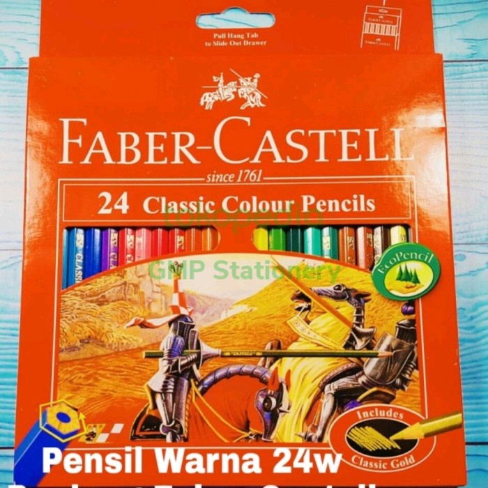 

PENSIL WARNA FABER CASTELL 24 CLASSIC