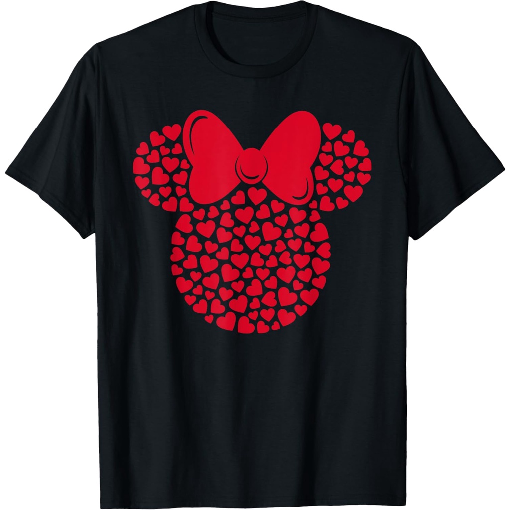 Kaos Ikon Minnie Mouse Disney Berisi Hati