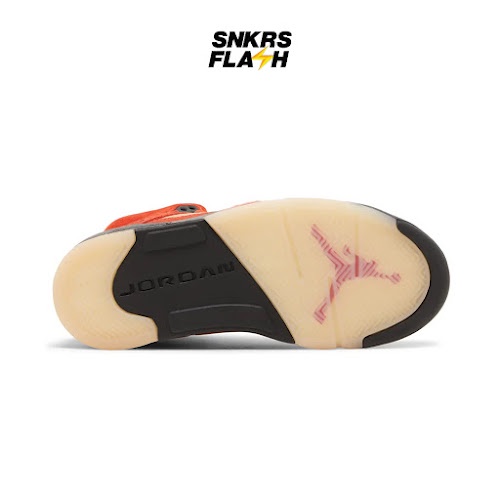 AIR JORDAN  5 Retro Dunk On Mars Orange Sepatu Sneakers Wanita - DD9336800 - Size 36.5