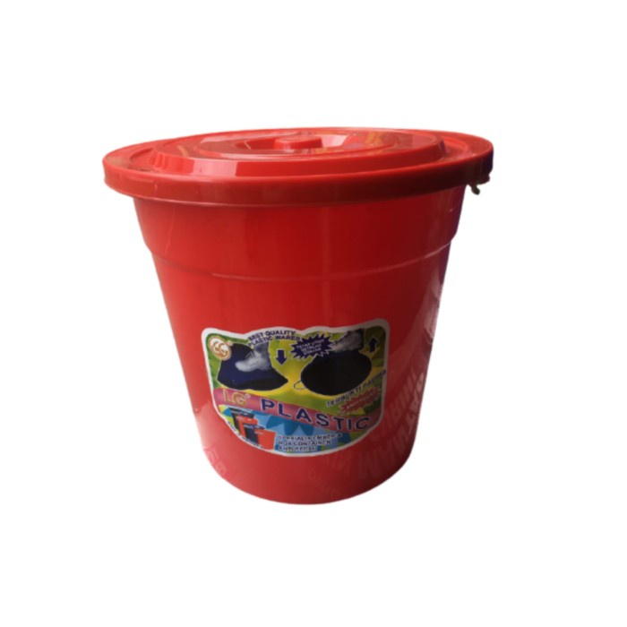 New Ember Tong Gentong Air 30 Liter Dengan Tutup Plastik LG Berkualitas