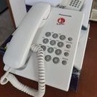 PESAWAT TELEPON RUMAH INDIHOME PANASONIC KX-TS505 PUTIH BARU