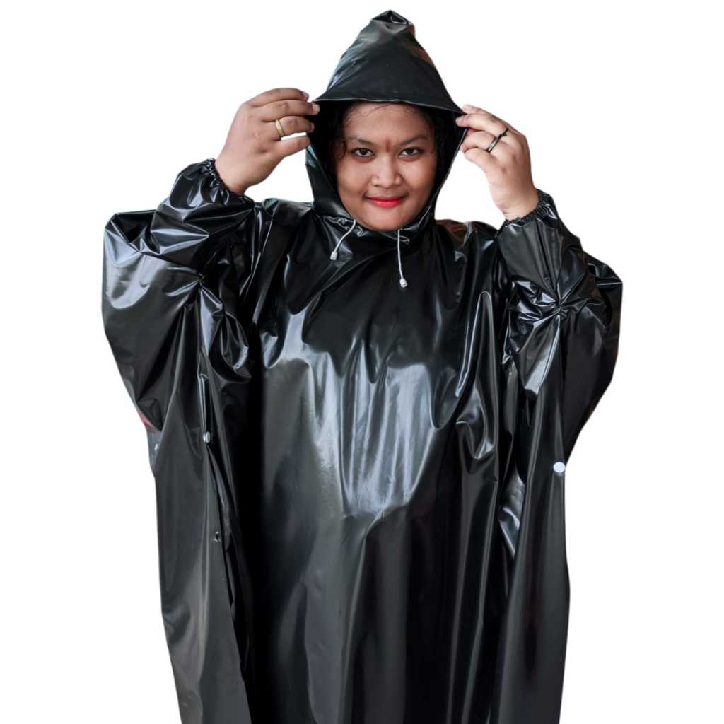 BEST SELLER JAS HUJAN DEWASA TEBAL ANTI AIR ANTI SOBEK PRIA WANITA , JAS HUJAN DEWASA KELELAWAR
