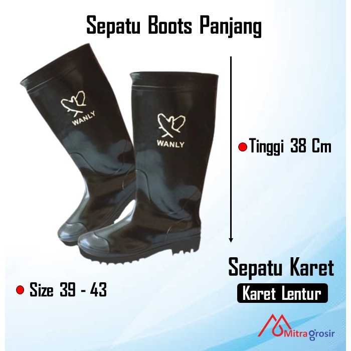 DISKON SEPATU BOOT/SEPATU BOOT KARET MURAH/SEPATU BOOT PANJANG/SEPATU BOOT TAHAN AIR/SEPATU BOOT