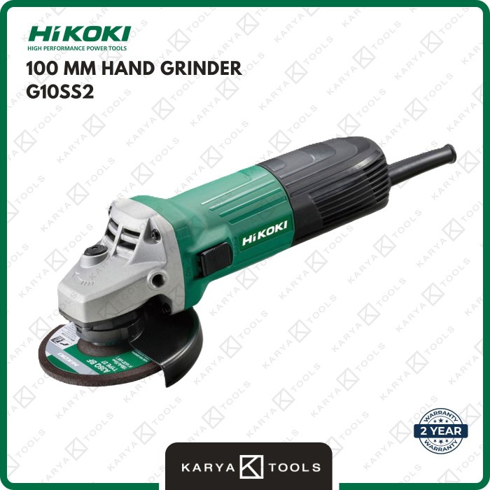 TERBARU Hikoki G10SS2 Hand Grinder (Mesin Gerinda Tangan) 4 Inch
