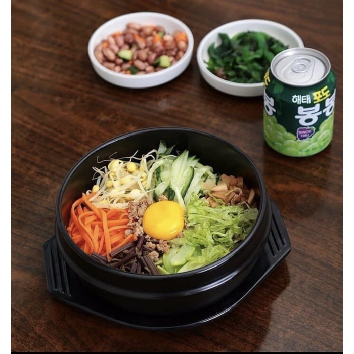 LANGSUNG DIPROSES Tukbegi Dolsot Korean Bibimbab Bowl