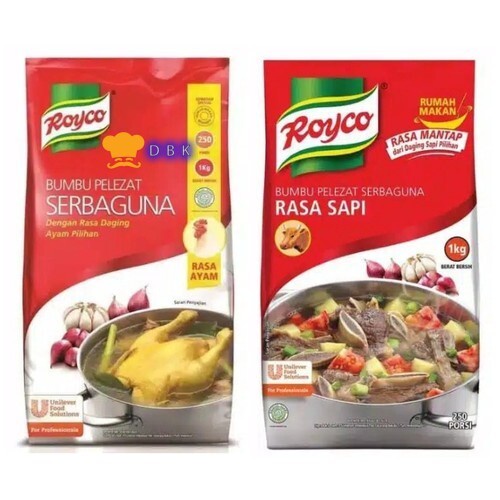 

Sale Terbatas Royco Bumbu Pelezat Serbaguna 1Kg ( Ayam & Sapi ) Aman